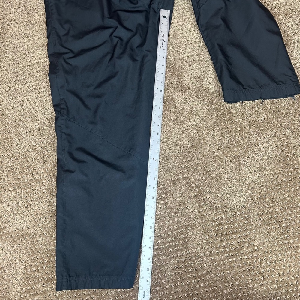 Nike Track Pants Mens XL Black Windbreaker Mesh Lined Swoosh Athletic - Picture 4 of 10